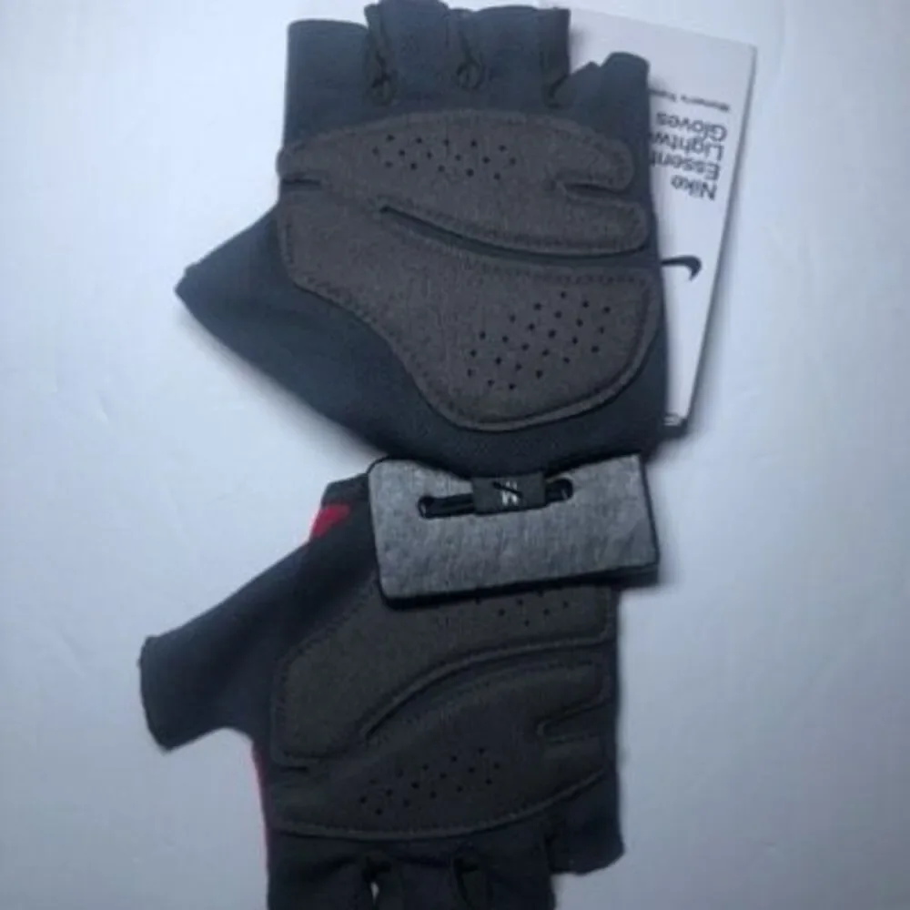 Nike Women's Essential Lightweight Gloves Size Medium Grey/Pink